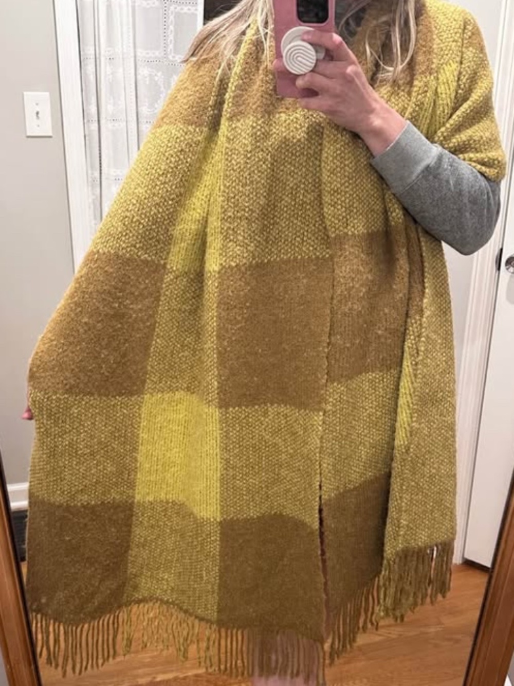 Misha and Puff Blanket Scarf